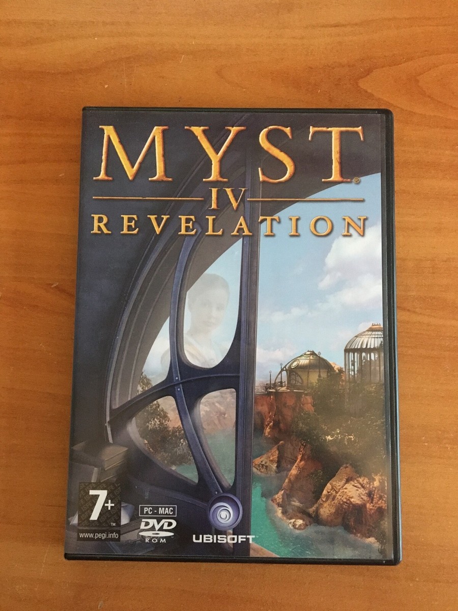 Myst IV: Revelation (PC Game WIN/MAC DVD-ROM, 2004) Disc 1 & 2 Plus Myst 3 Exile 8888681632