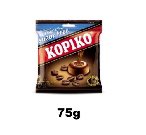 Kopiko Sugar Free Coffee Hard Candy Original Real Coffee 8 packs x 75g -DHL Ex - Picture 3 of 6
