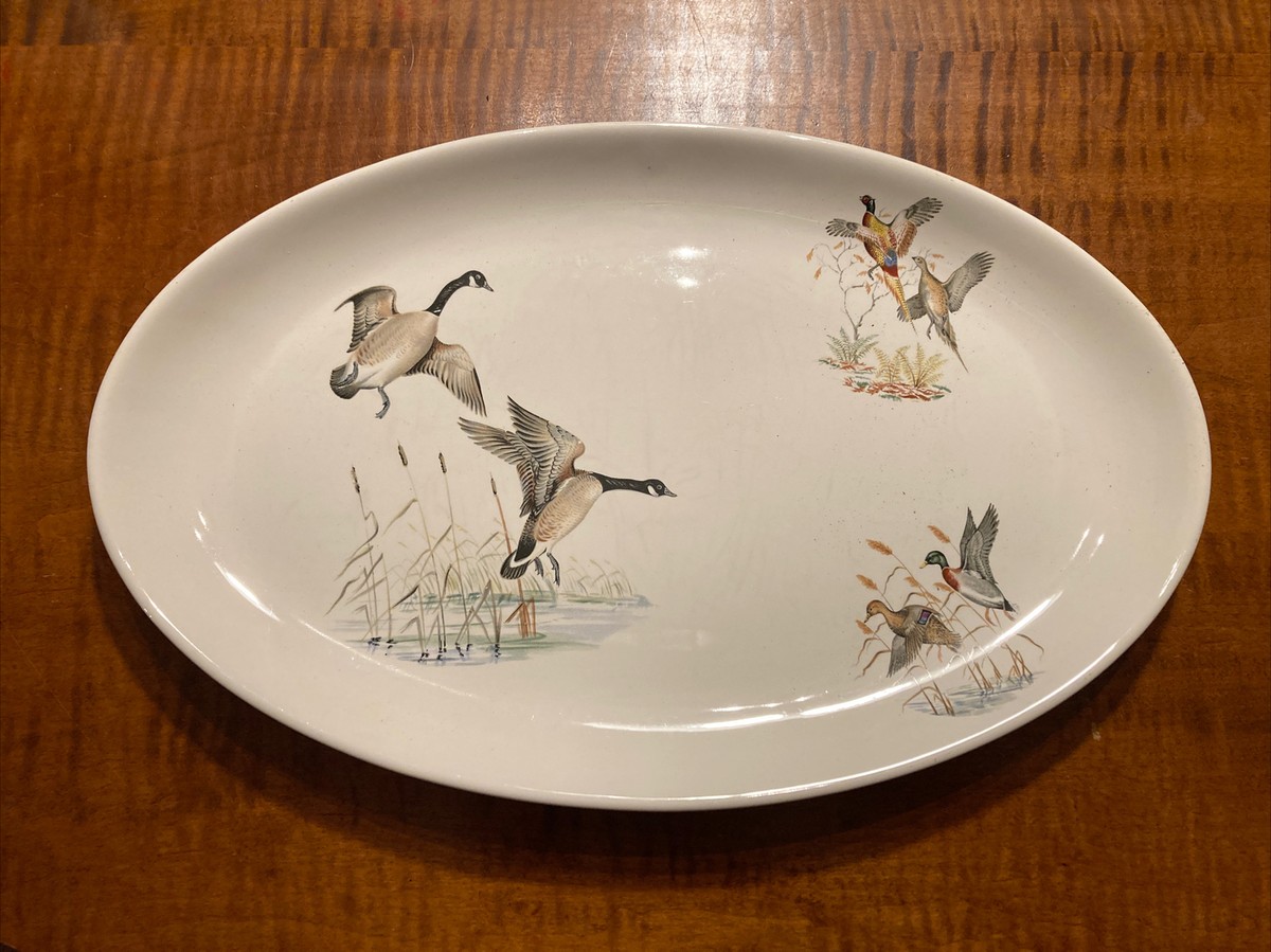 Villeroy Boch Duck & Pheasant Game Birds Casserole Dish Au Gratin