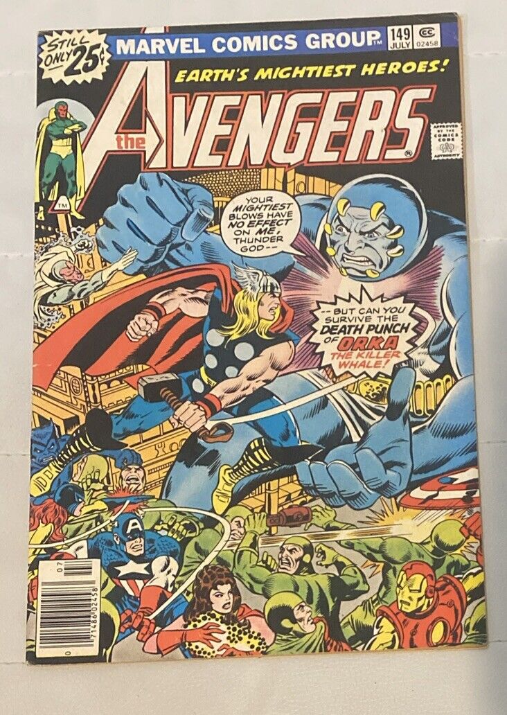 The Avengers #149 25 Cent Variant (Marvel Comics July 1976