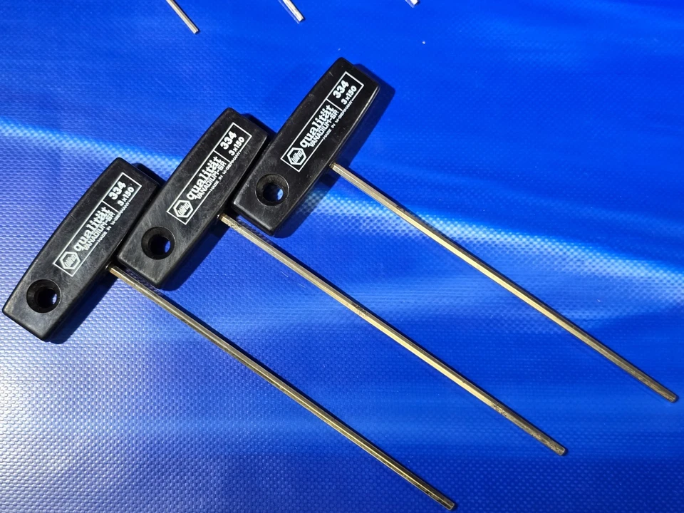 Wiha Quality Vanadium-SP Metric T-Handle Hex Key Set Made in Germany Set of 16 - Image 3 of 4