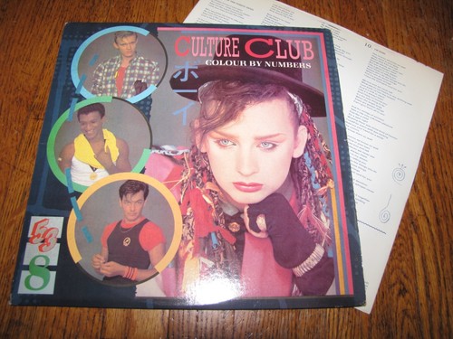 CULTURE CLUB - COLOUR BY NUMBERS - EPIC RECORDS LP