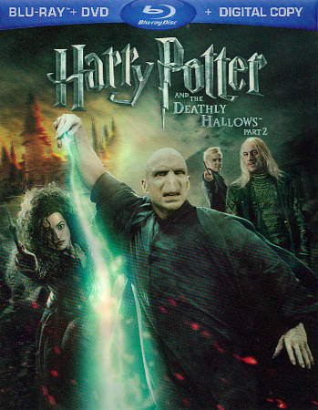 Harry Potter & the Deathly Hallows: Part II (Blu-ray/DVD, 2011, 3-Disc Set) *NEW - Picture 1 of 1