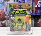 Vintage 1990 TMNT MOC MIKE THE SEWER SURFER Graded CAS 80+ Playmates