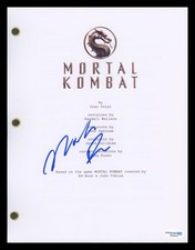 Mehcad Brooks "Mortal Kombat" AUTOGRAPH Signed 'Jax' Full Script Screenplay ACOA