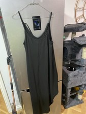 Summer Cami Dress In Black Size L