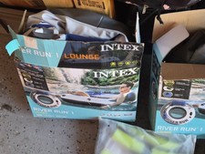 Intex River Run 1 Lounge Inflatable River Tube Float for River Floating