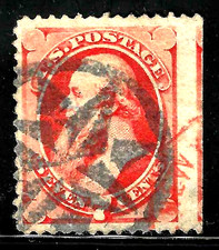 Billete Stanton de 7 centavos Sc #149 Straddle NYFM-1 1871 $110+ EE. UU. 91A56