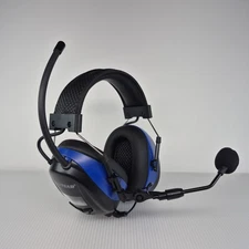 PROTEAR Digital Radio Earmuffs Bluetooth AM FM Radio Headphones  Ear Hearing Blu