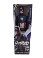 Figur - Captain America - Marvel Avengers Endgame - Titan Hero Series - Hasbro