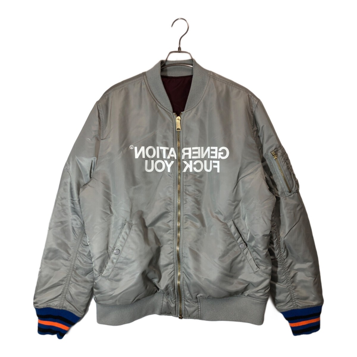 SUPREME × UNDERCOVER Reversible MA-1 jacket Size: XL Gray Men | eBay