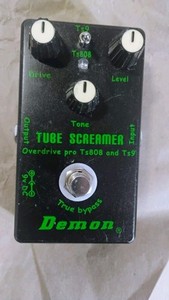 Demon Tube Screamer TS9/TS808 Analog Overdrive Guitar Effects Pedal