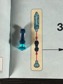 LEGO NEXO KNIGHTS: Ultimate Clay (70330) Almost Complete Missing Blade