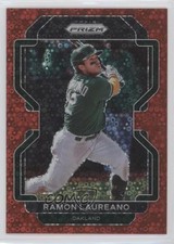 2022 Panini Prizm Tier III Red Donut Circle 97/99 Ramon Laureano #238 0c3e