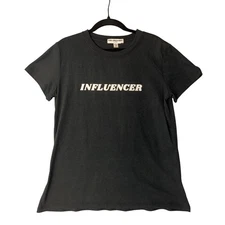 NWT Sub Urban Riot T-Shirt Women's Size XS Black Influencer Short Sleeves