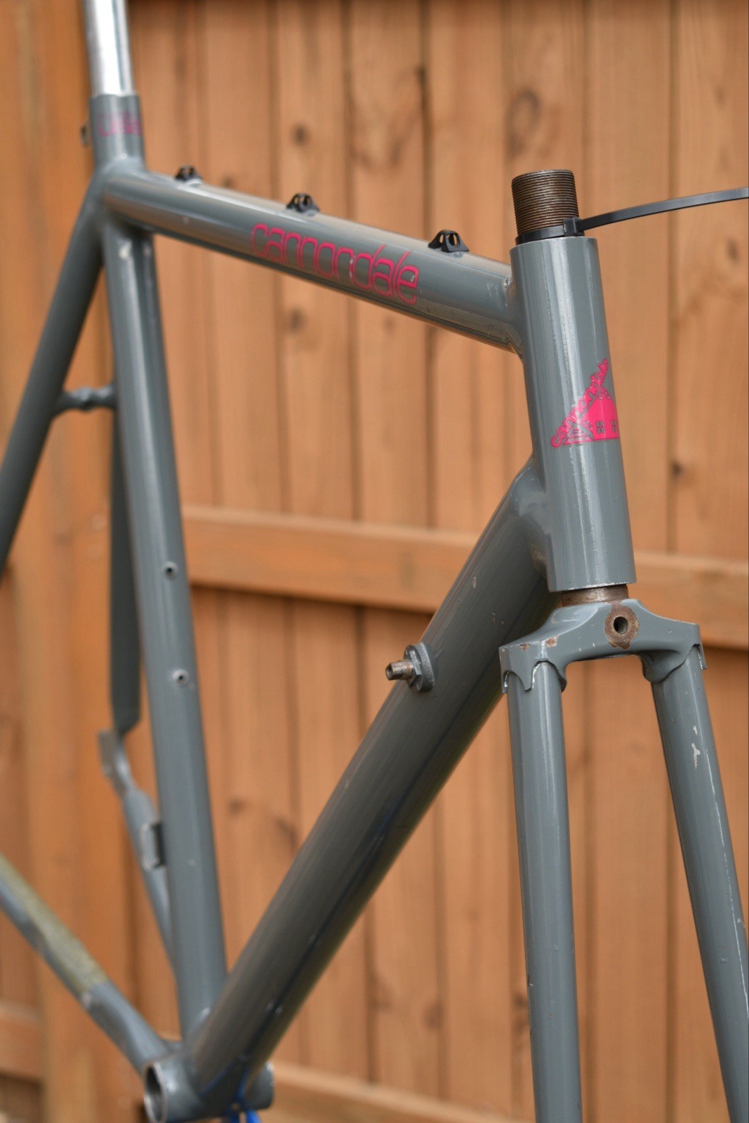 Vintage 1987 Cannondale Team Comp SR400 54.5cm / 126mm Road Frameset, USA.