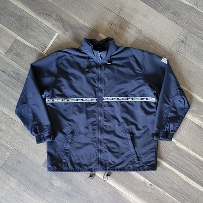 Pelagic Hurricane Jacket XL Blue Nylon Shell Fishing Waterproof Offshore Hoodie