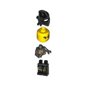 LEGO NINJAGO Cole DX Minifigure with gold sword 2509, 2520, 2170 New