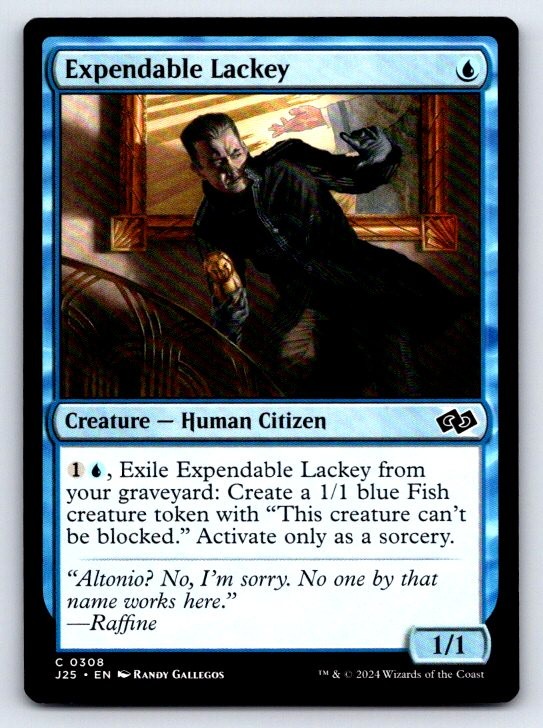 Expendable Lackey 308 Common Foundations Jumpstart Magic: The Gathering