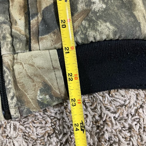 Jordan Lee Originals Advantage Camo Jacket Full Zip Pocket Hooded Size Medium - Picture 4 of 11