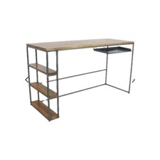 Desk, Verso Writing Desk/ Pedestal Desk Mango Wood RRP £599