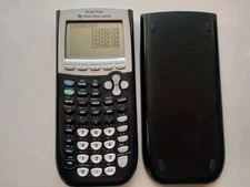 Texas Instruments TI-84 Plus Graphing Calculator Tested Working W/ Slip Cover