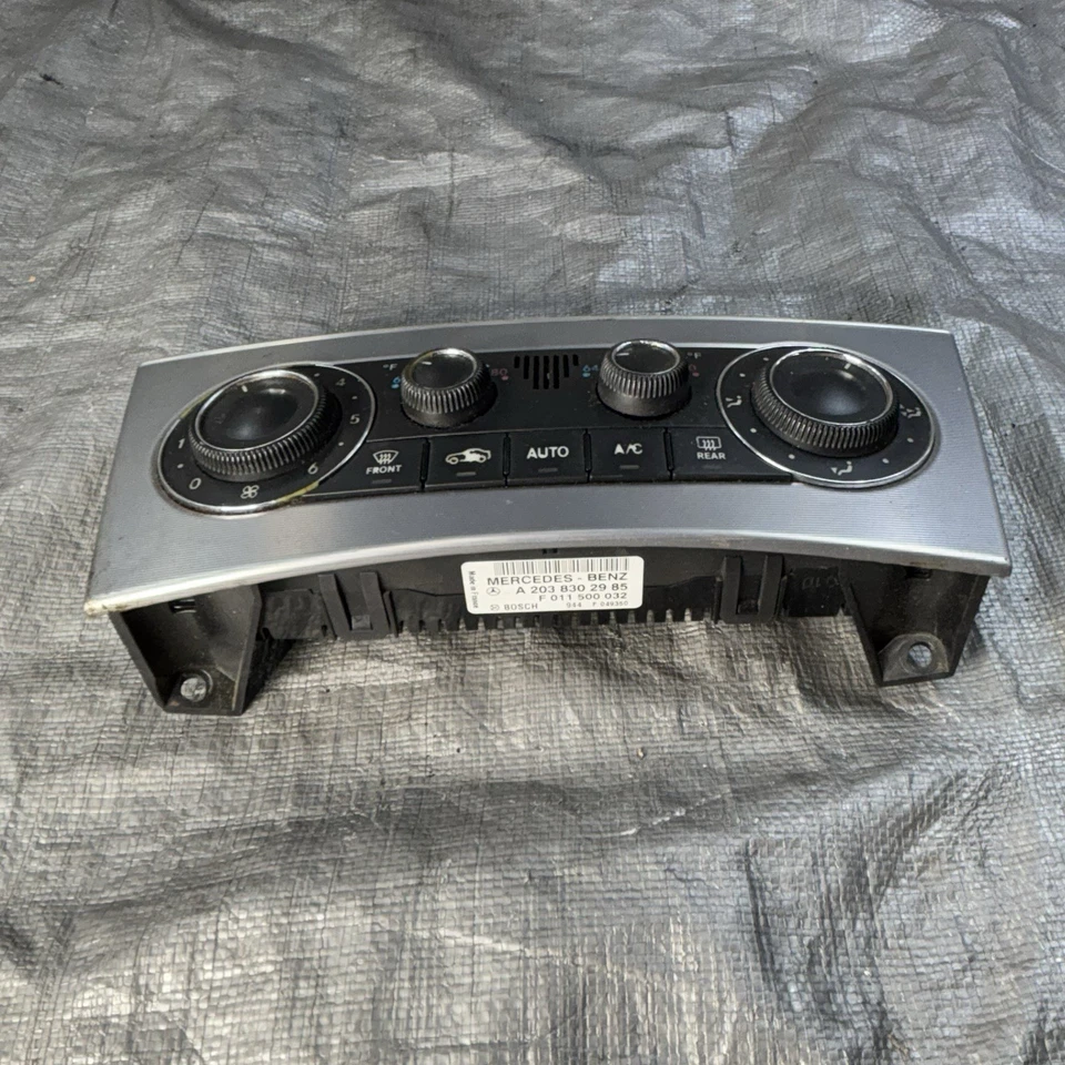 2002-2005 MERCEDES BENZ C230 ТЕМПЕРАТУРЫ ПЕРЕКЛЮЧАТЕЛЬ КЛИМАТ-КОНТРОЛЯ OEM A2038302985 - Изображение 4 из 4