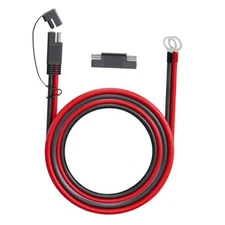  Cable Connector 12 AWG 5 Ft SAE to O-Ring Terminal Harness 5 FT 1 pack (5 FT)
