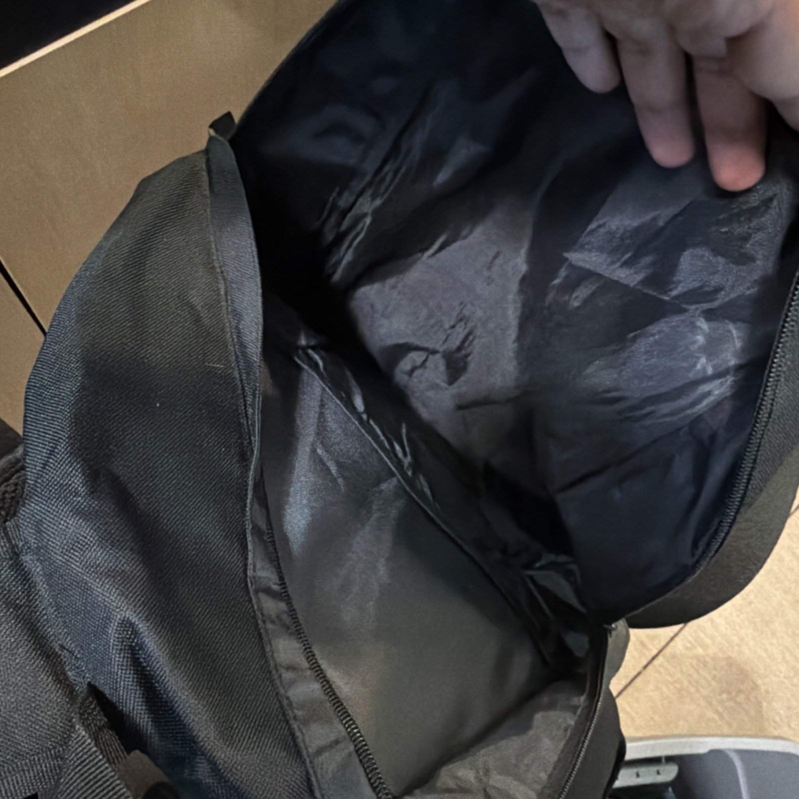 Hamilton black backpack Front Panel Adjustable St… - image 3