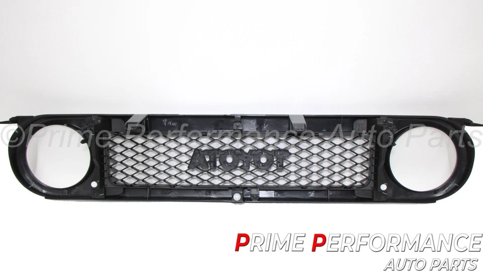 Parrilla delantera negra genuina Toyota FJ Cruiser 2007-2014 Trail Teams 53100-35B00 Foto 3 de 4