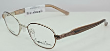 New Sophia Loren PETITE Fit SML 018 Ruby Eyeglasses Frame 56-19-145 B24