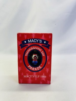Macy s Thanksgiving Day Parade Ornament Elf 1949 In Box 2006