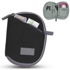 USA GEAR Compact Camera Case Point and Shoot - Flexible Neoprene, Belt Loop