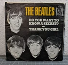 The Beatles Vee-Jay VJ 587 Do You Want To Know  1964 45 rpm 7” PS Picture Sleeve