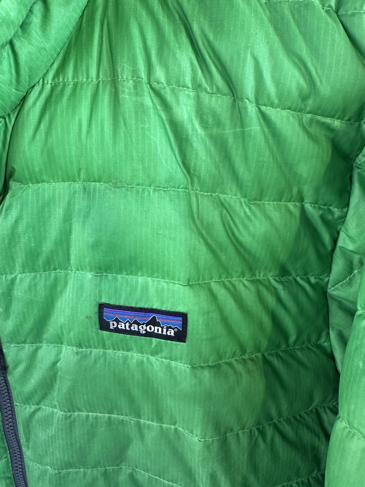 Patagonia Nano Puff Jacket Peppergrass Green Full Zip Men's XL Colorful thumbnail 7