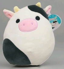 Connor The Cow 7.5  Squishmallows Plush Toy NWT Ships Fast S7.5- 10 4.17.2017