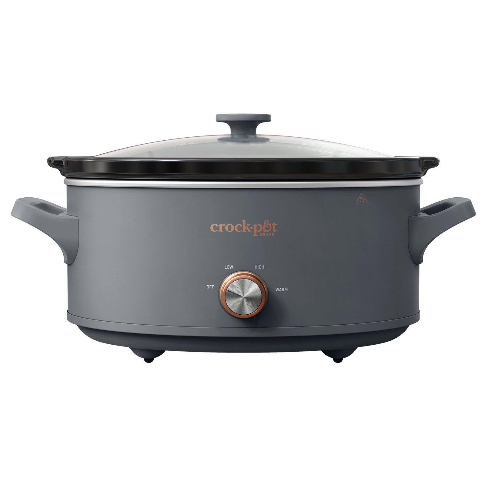 Crock-Pot Manual 7-Quart Slow Cooker, Mussel Grey