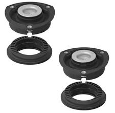 2 KYB Left+Right Front Suspension Strut Shock Mount Bearing Set Kit For Audi