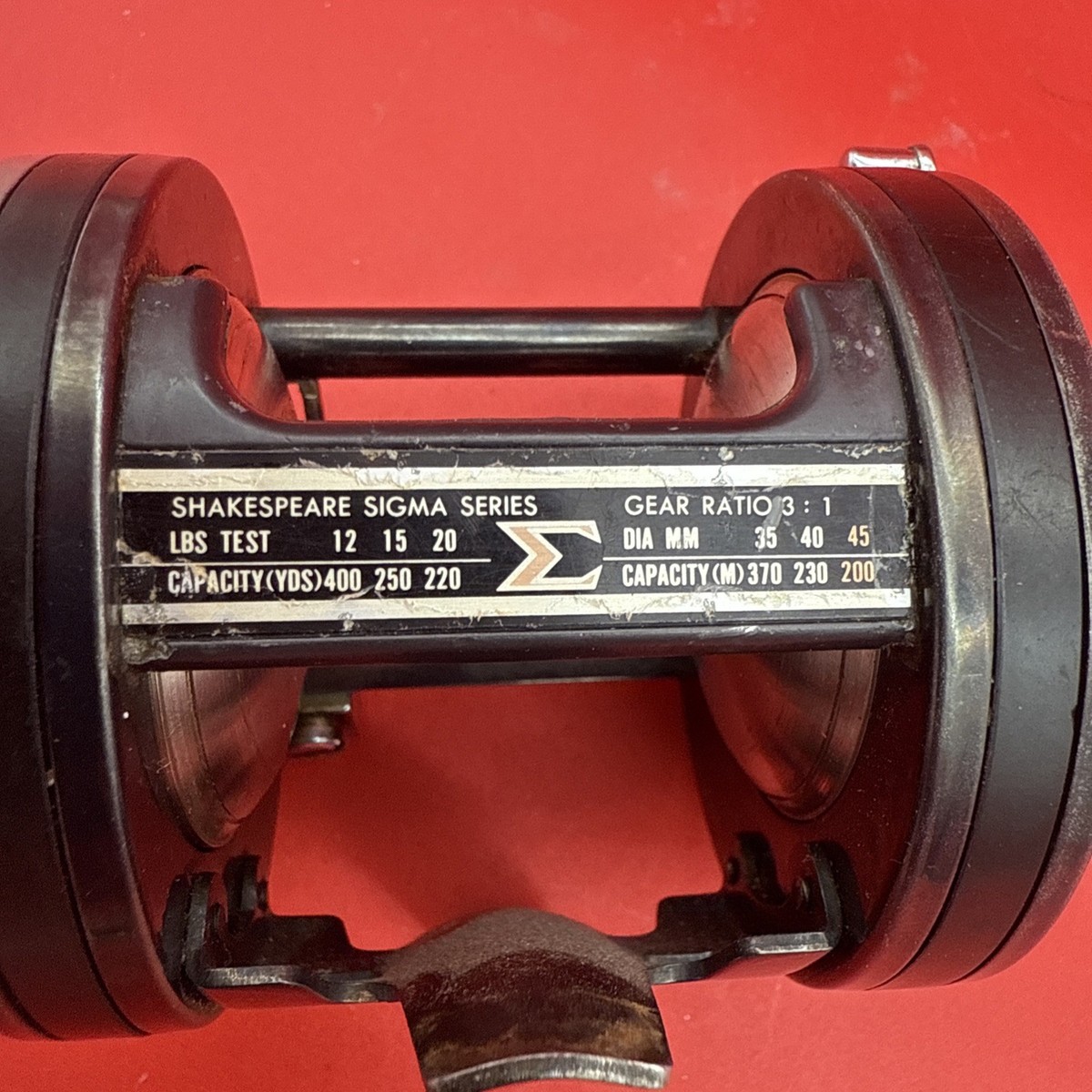 Shakespeare Sigma 2950-245 Series Level Wind Reel Japan | eBay