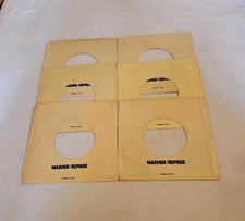 45 RPM 7" RECORD SLEEVES CO. SLEEVE 6 PACK SEE PHOTOS Warner/Reprise SLV374