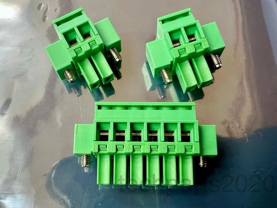 Replacement 2P/6P Locking Screw Terminal Block Kit for Cisco IE 2000 Switches - Image 2 of 2