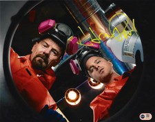 AARON PAUL SIGNED BREAKING BAD JESSE PINKMAN 14X11 PHOTO (ACG CERT AG17340)