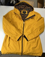 NEW Womens Pendleton Waterproof Breathable Rain Trail Jacket, Yellow, LARGE