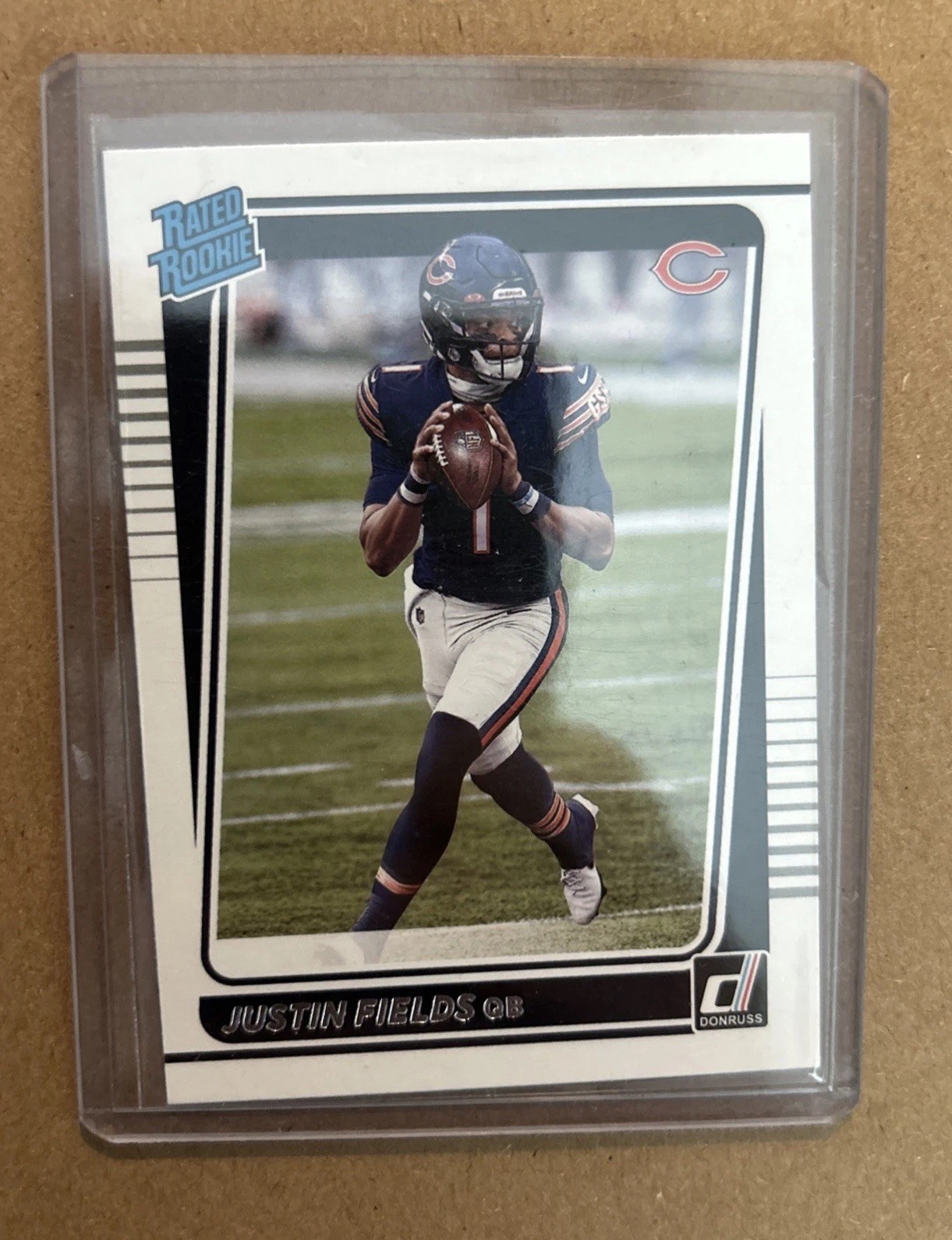 2021 Panini Donruss - Rated Rookie Justin Fields #253 (RC)