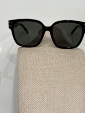 Christian Dior Square Sunglasses Black Frame Gray Tinted UV400 4037U