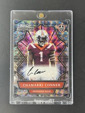 2021 Wild Card Illumination - Chamarri Conner Holo-Lux Rookie Auto 1/1 Chiefs. rookie card picture