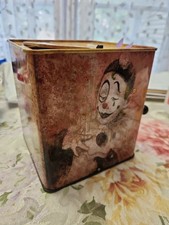 Atico Scary Clown Jack In The Box Lights and Sounds Halloween wind up