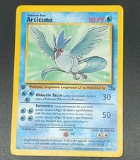 Pokemon Articuno Prima Edizione Fossil 17/62 ITA no holo  [S10]