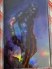 The Crow Halloween Edition NYCC Johnny Desjardins Foil With COA