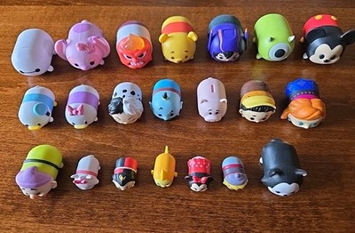 Tsumu 　1 Disney Tsum Tsum Mini Figures Accessory Vinyl Stackable Toys